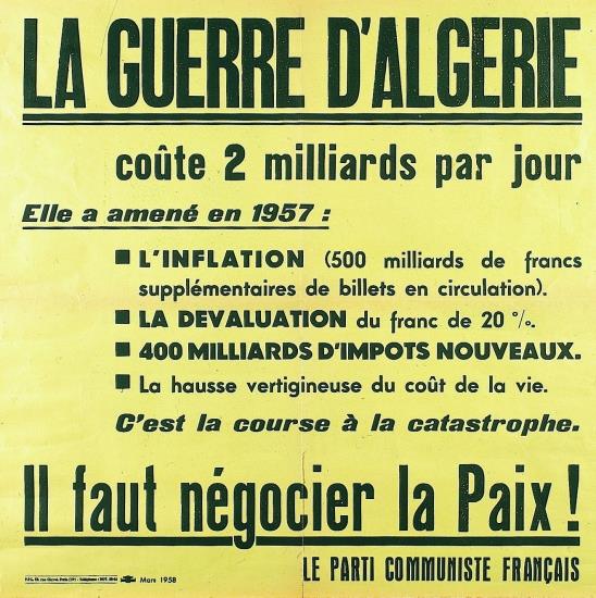 Formation sur l'Histoire du PCF - de 1945 à 1968 @ Local de la JC 42 | Saint-Étienne | Auvergne Rhône-Alpes | France