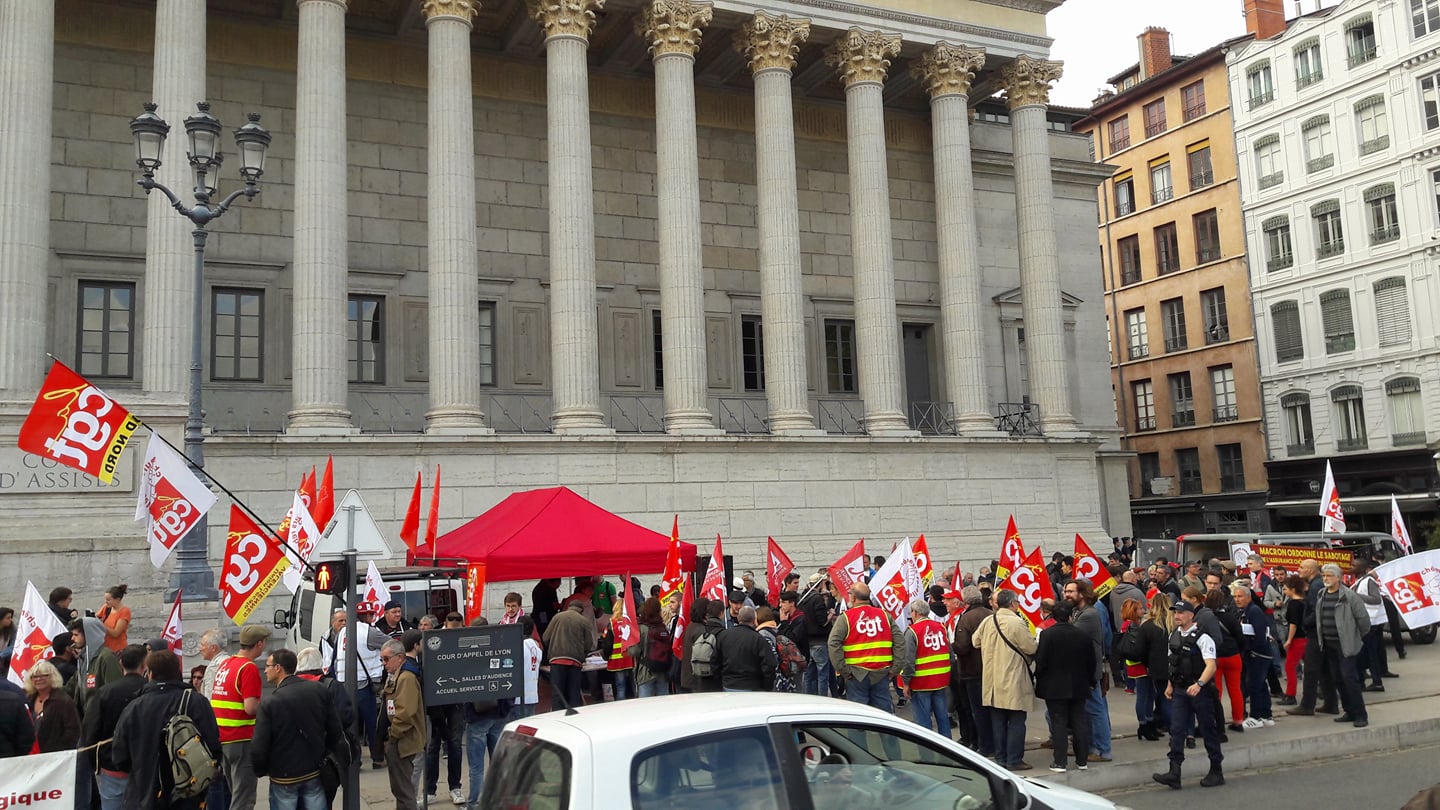 Rassemblement en soutien à Martin – Lyon – 9 octobre 2017